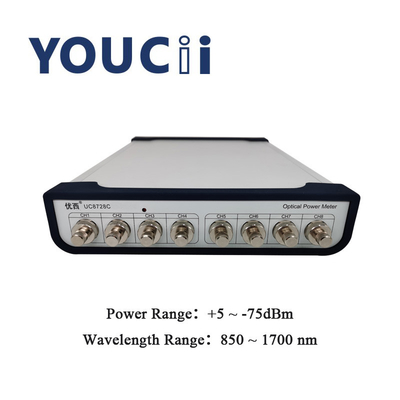 8つのチャネル光学力メートルの波長範囲850nmへの1700nm