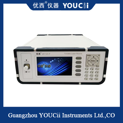 C帯ベンチトップ調節可能なレーザー源 1525-1568nm/ 25 dB 輸出電源