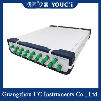 FC SC ST LCの調節可能な光学減衰器の機械範囲0-40/60dB