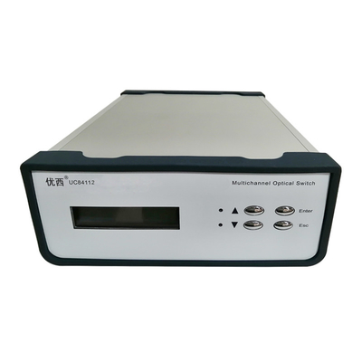 1x8分極の繊維光学スイッチAC 220V 288mm×260mm×117mm