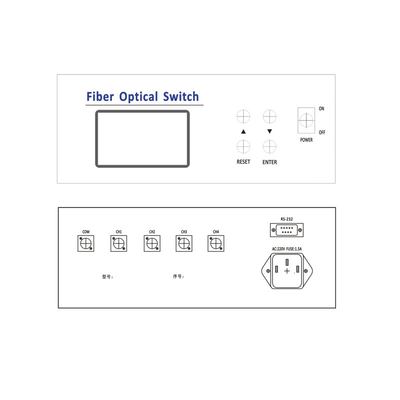 光ファイバーのネットワーク スイッチ1260nm 1650nmの働く波長