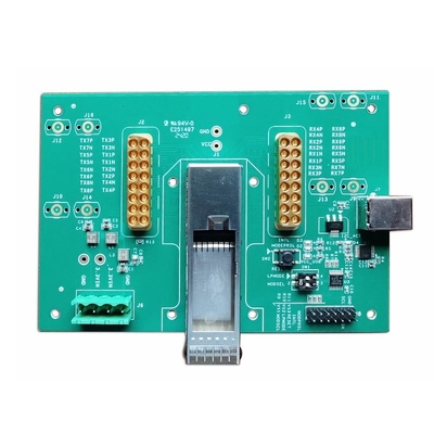 QSFP-DD EVB 	SFPの評価板400G PAM4活動的なモジュール