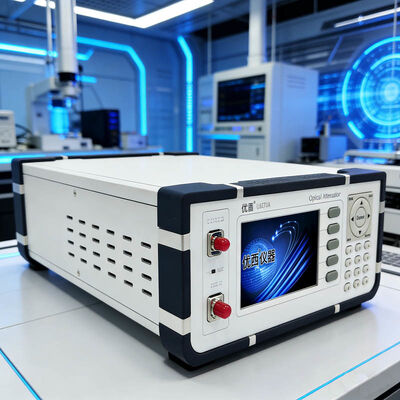 標準シングルモード光ファイバーと互換性のある可変光減衰器